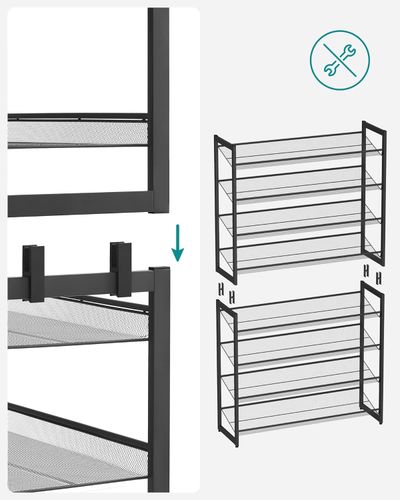 Regał na Buty - LMR08B na Arena.pl