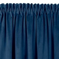 Zasłona VILA velvetowa na taśmie smok 400x300 indygo wzór 4 Homede