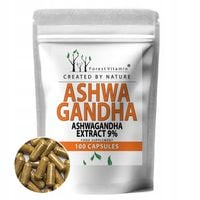 FOREST ASHWAGANDHA EKSTRAKT 700mg 9% NAJMOCNIEJSZA NA STRES USPOKAJA SEN