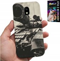 ETUI DO SAMSUNG GALAXY J5 2017 - CZOŁG POJAZDY WOJSKOWE MILITARIA + SZKŁO
