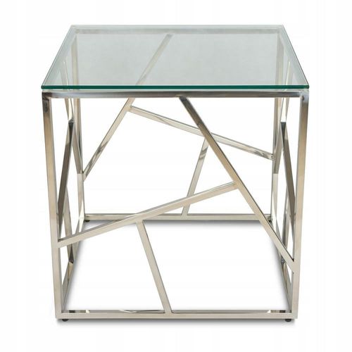 STOLIK KAWOWY LASIMA SILVER 55 CM na Arena.pl