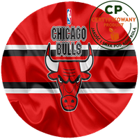 Opłatek na tort Chicago Bulls