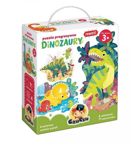 Puzzle Progresywne - Dinozaury na Arena.pl