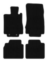 Dywaniki welurowe BASIC Mercedes S W220 long 1998-2005 czarne