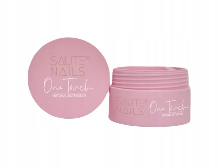 SAUTE NAILS Żel budujący budujący One Touch - NATURAL EXTENSION - 50g zdjęcie 5