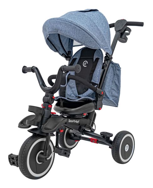 Rowerek Trzykołowy Rider Niebieski Sportrike zdjęcie 2