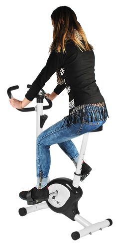 Rower stacjonarny - mechaniczny biały na Arena.pl