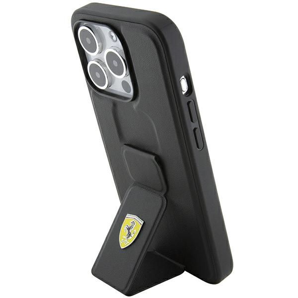 Etui Ferrari do iPhone 15 Pro, Czarny zdjęcie 2