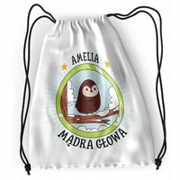 Plecak Sportowy Szkolny Dla Amelii Córki Dziecka Z Nadrukiem Ze Zdjęciem