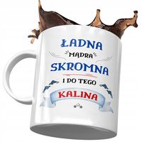 Kubek Dla Kaliny Żony Przyjaciółki Prezent Z Nadrukiem Ze Zdjęciem