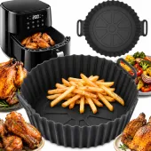 Koszyk wkład silikonowy frytkownicy beztłuszczowej air fryer forma foremka
