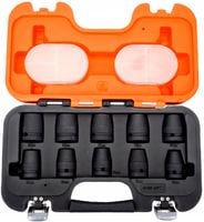 BAHCO Zestaw nasadek udarowych 1/2'' 10-19 mm