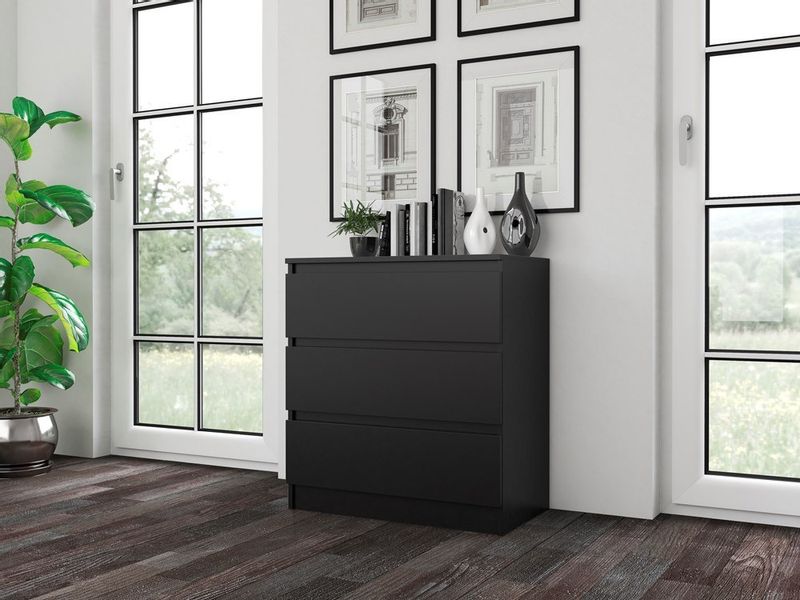 KOMODA MALWA M3 70 - CZERŃ zdjęcie 3