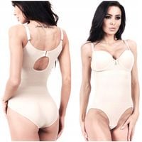 Orirose bezszwowe BODY mocno WYSZCZUPLAJĄCE MODELUJĄCE brzuch talię PUSH-UP