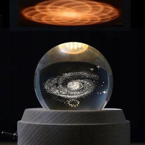 Kryształowa kula pozytywka, obracana o 360° na Arena.pl