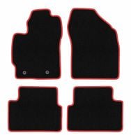 Dywaniki welurowe CARLUX-RED Toyota Corolla E14/E15 sedan 2007-2012