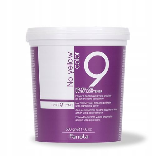FANOLA NO YELLOW COLOR ROZJAŚNIACZ DO 9 TONÓW 500G na Arena.pl