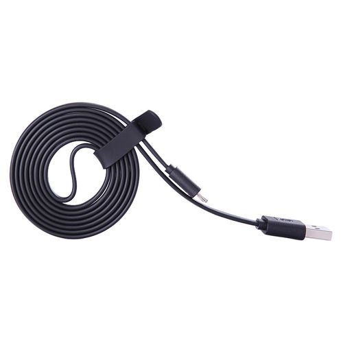 Nillkin płaski kabel micro USB 1.2M 2A czarny na Arena.pl