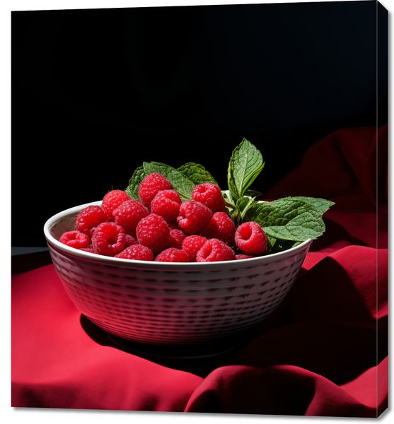 Obraz 90x100cm Malinowa Misa zdjęcie 1