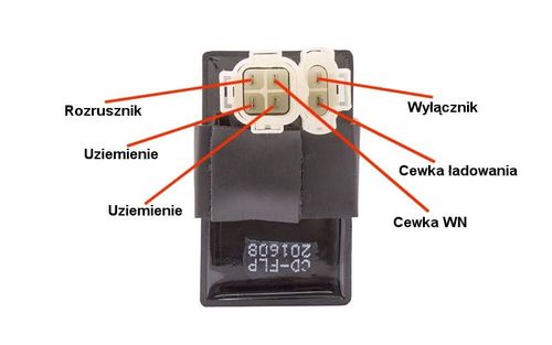 Moduł zapłonowy do skutera B-Max |MR48| na Arena.pl