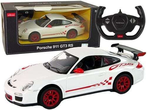 Auto R/C Porsche 911 GT3 RS 1:14 Rastar Białe na Arena.pl