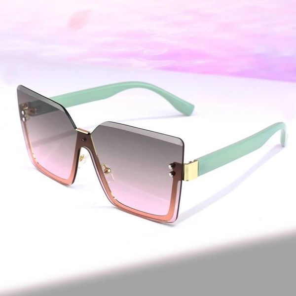 Okulary przeciwsłoneczne ELEGANT SQUARE OMBRE OK379WZ1 zdjęcie 5