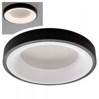 Plafon okrągły Smartled 40 x 5 cm biały, czarny