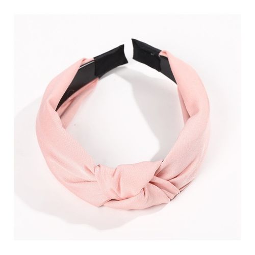 Opaska turban z materiału różowa O228R na Arena.pl