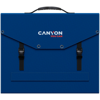 canyon panel solarny sp-100 składany 100w niebieski