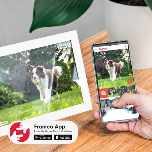 Cyfrowa ramka na zdjęcia 10.1 cali IPS dotyk Android WiFi WIDEO POGODA SD na Arena.pl