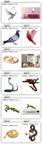 NAKLEJKA naklejki zwierzęta 120 cm koń psy koty na Arena.pl