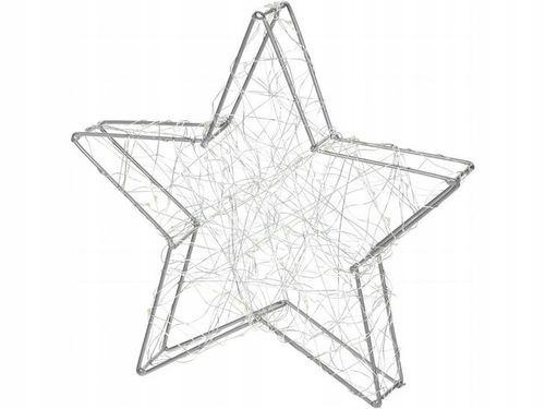 DEKORACJA ŚWIĄTECZNA GWIAZDA 140 LAMPEK LED 3D OZDOBNA IP44 na Arena.pl