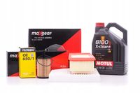 2X FILTRON MAXGEAR ZESTAW FILTRÓW OLEJ 5W30 5L AUDI A4 B8 2.0 TDI CAGC CAGB