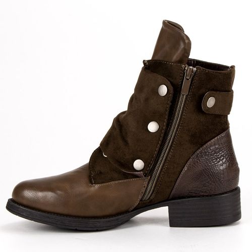 Brązowe Botki Bikery r.41 na Arena.pl