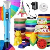 DŁUGOPIS 3D DLA DZIECI DRUKARKA 3D MAGICZNY DŁUGOPIS 3D + WKŁADY 10 METRÓW