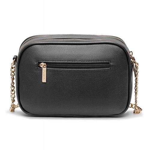 Torebka Damska Crossbody Prostokątna PUCCINI Z Łańcuszkiem Czarna BML058M-1 na Arena.pl