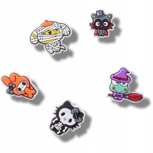 Crocs Przypinki Ozdoba Jibbitz Piny Charms Do Butów HKF Halloween 5pck na Arena.pl