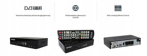Tuner Dekoder Telewizji WIWA DVBT2 HEVC H.265 MAXX na Arena.pl