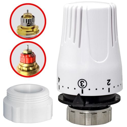 AWS-L Głowica Regulator Pokrętło M30x1,5 Grzejnikowa UNIWERSALNA Kaloryfer na Arena.pl