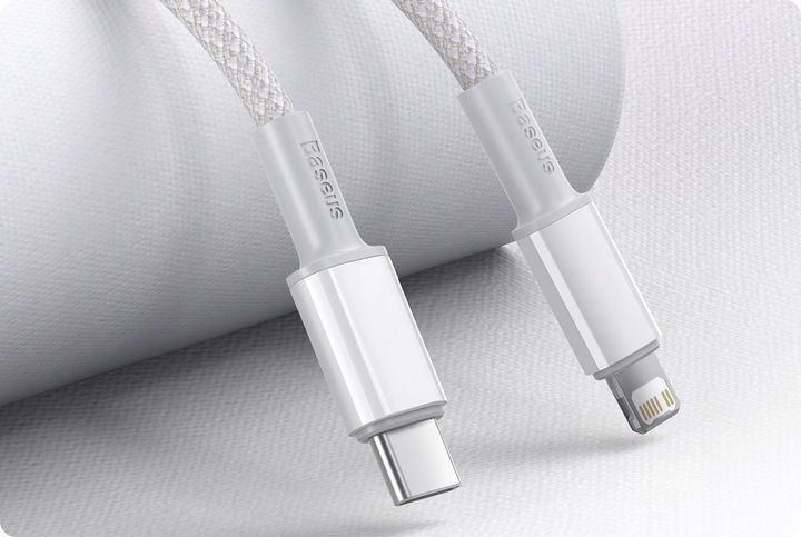 BASEUS KABEL USB-C TYPE-C SZYBKIE ŁADOWANIE do LIGHTNING IPHONE 20W PD 2m zdjęcie 8