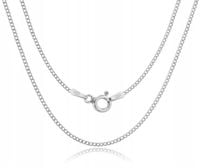 PANCERKA SREBRNY ŁAŃCUSZEK 65 CM DAMSKI MĘSKI 1,3 MM ZE SREBRA SREBRO 925