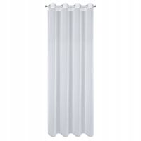 Firana gotowa na przelotkach ARLETA 135x270 Eurofirany biała