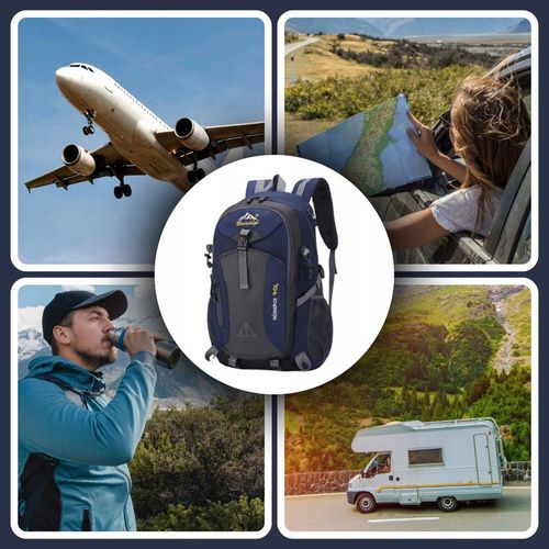 PLECAK TURYSTYCZNY BIWAKOWY NA WYCIECZKĘ W GÓRY WYGODNY 40L BIWAK SURVIVAL na Arena.pl