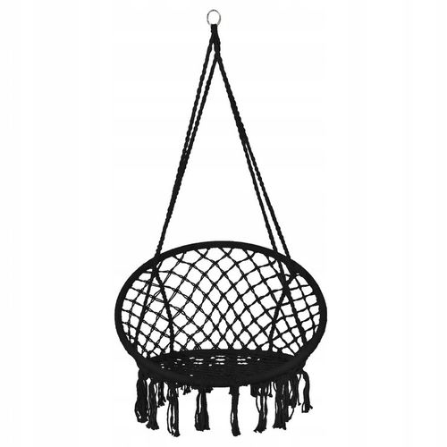 FOTEL WISZĄCY HUŚTAWKA OGRODOWA BOCIANIE GNIAZDO BOHO DO DOMU OGRODU 120CM na Arena.pl