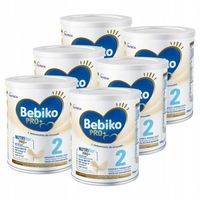 Bebiko PRO+ 2 Odżywcza formuła na bazie mleka po 6m 6x 700 g