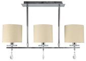 Estera ampla 3x40W E14 chrom