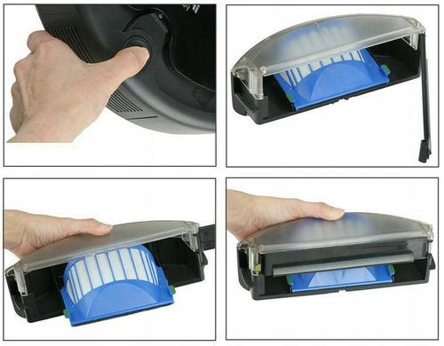 ZESTAW FILTRY AeroVac SZCZOTKI DO iRobot ROOMBA 620 650 671 676 680 na Arena.pl