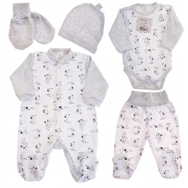 WYPRAWKA dla noworodka do szpitala 5cz. r.56 ROBIK zdjęcie 1