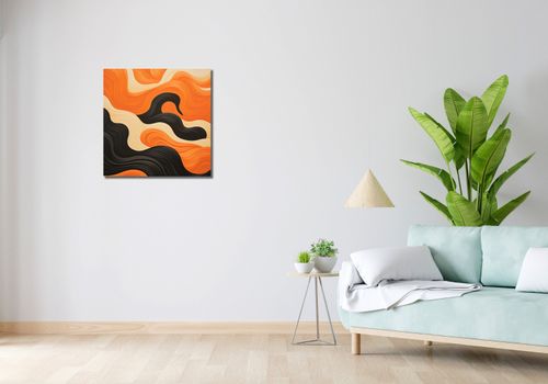 Obraz 60x60cm Dzień spotyka Noc na Arena.pl