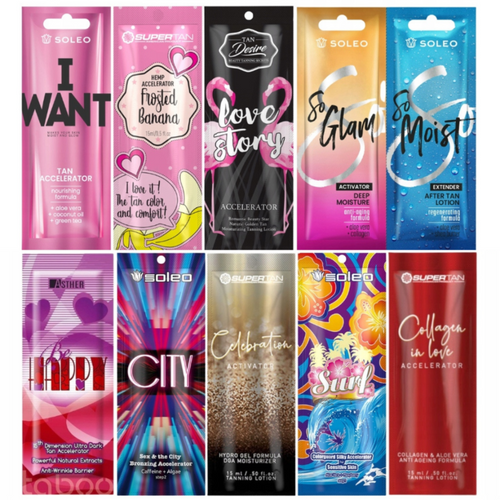 Zestaw Przyspieszaczy Do Opalania 9 sztuk na Arena.pl